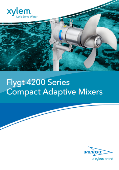 Flygt 4200 Compact Adaptive Mixer Series