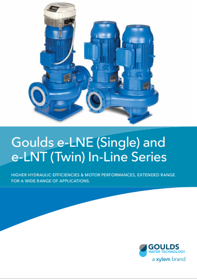 e-LNE in-line pump
