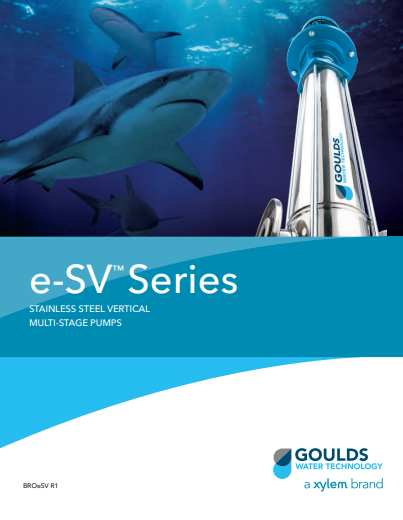 Goulds Water Technology e-SV/e-SVE Series