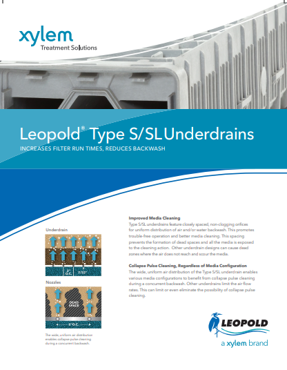Leopold Type S-SL Underdrains