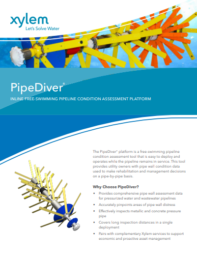 Pure Technologies PipeDiver® Condition Assessment Platform​