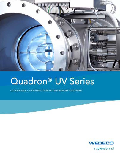 Wedeco Quadron UV disinfection system