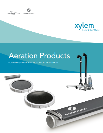 Sanitaire Aeration Products for Energy-Efficient Biological Treatment, Air Diffusers