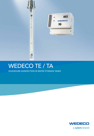 UV Disinfection System WEDECO TE/TA