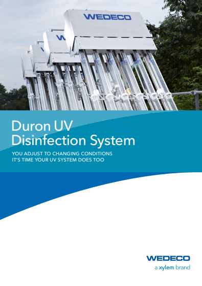 Wedeco Duron UV Wastewater Treatment