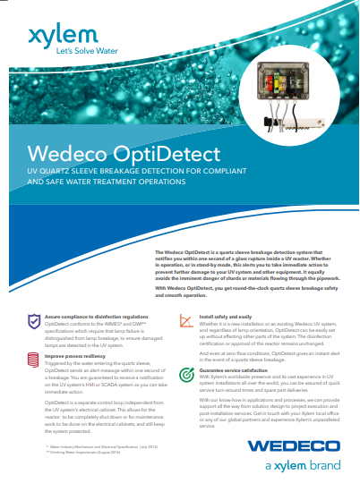 Wedeco OptiDetect